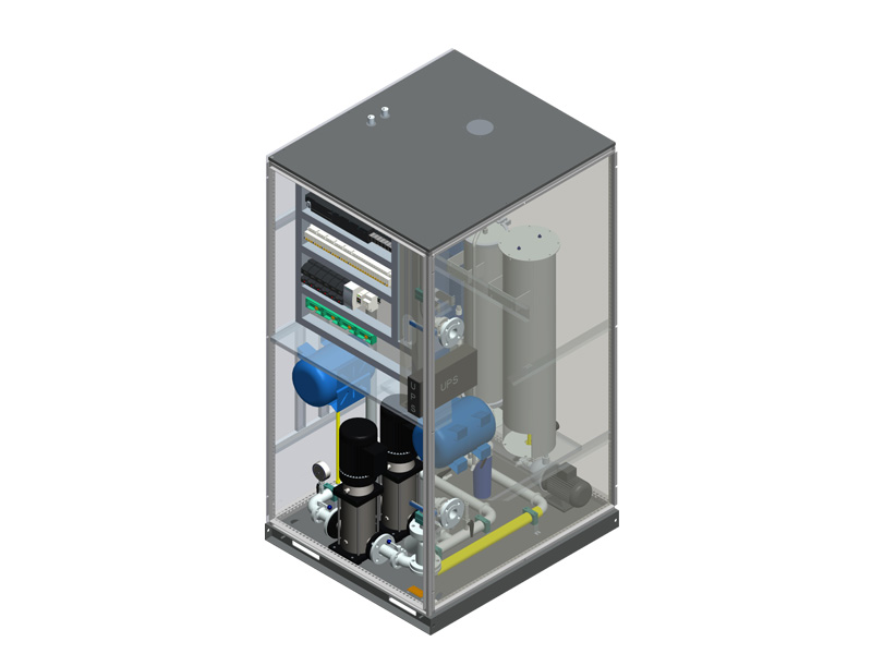 LSF type high-pressure water-cooled